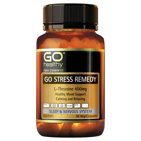 Go Healthy Go Stress Remedy 30 Veggie Caps