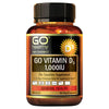 Go Healthy Go Vitamin D3 1,000IU 90 Veggie Caps