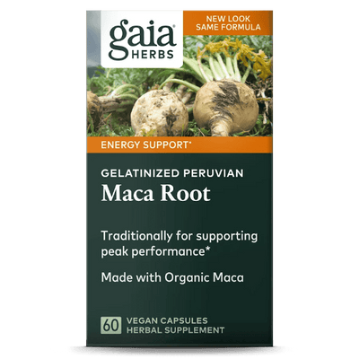 Gaia Herbs Maca Root 60 Caps