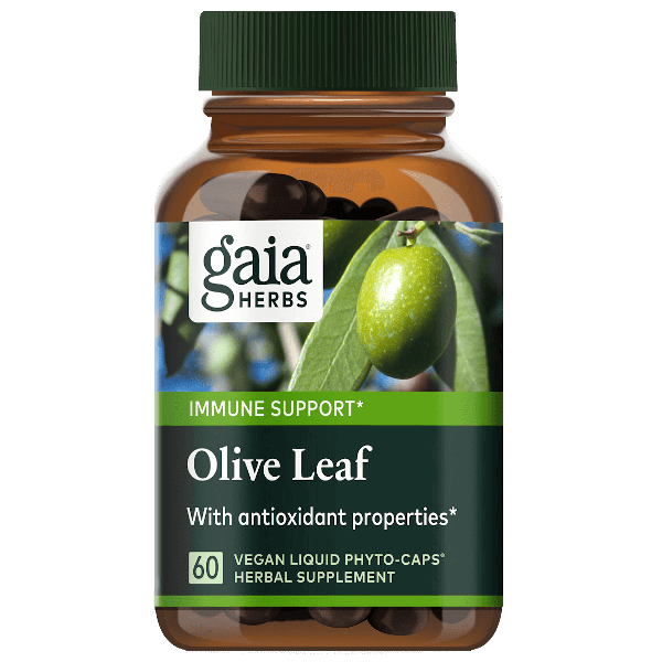 Gaia Herbs Olive Leaf 60 Caps