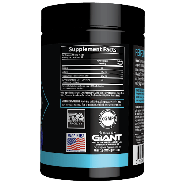 Giant Sports Performance BCAA 30 Serves