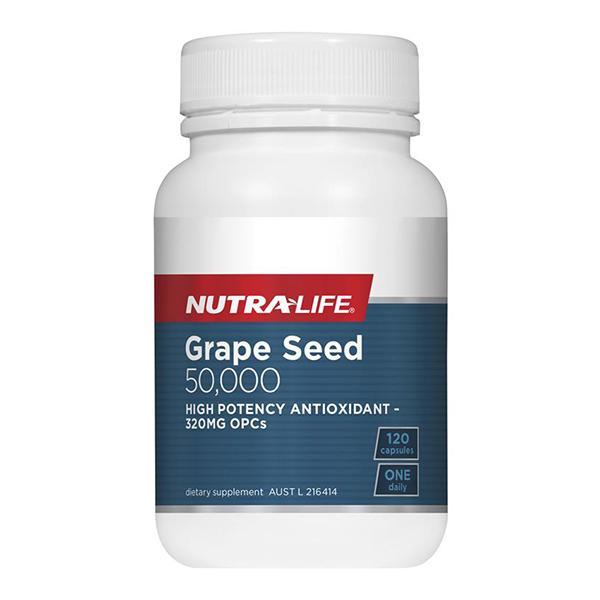 Nutralife Grape Seed 50,000 120 Caps