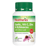 Healtheries Garlic, Vitamin C, Zinc & Echinacea with Olive Leaf 120 Tablets
