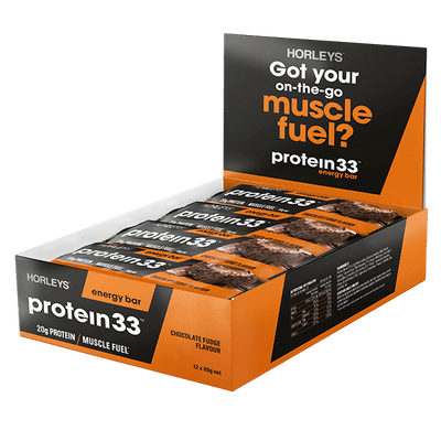 Horleys Protein 33 Bar Box of 12
