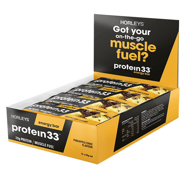 Horleys Protein 33 Bar Box of 12