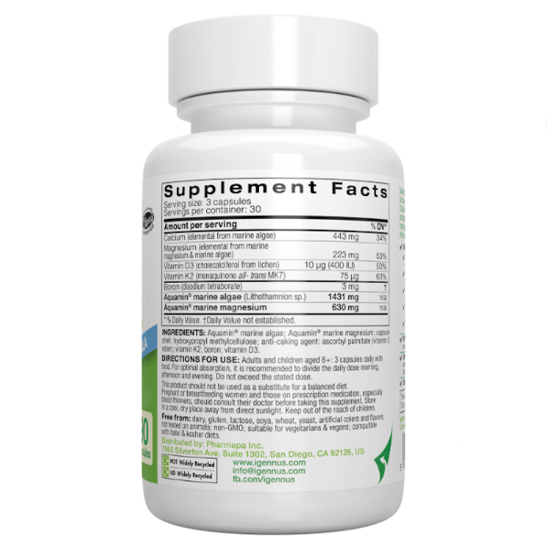 Igennus Calcium & Magnesium Complex 90 Caps