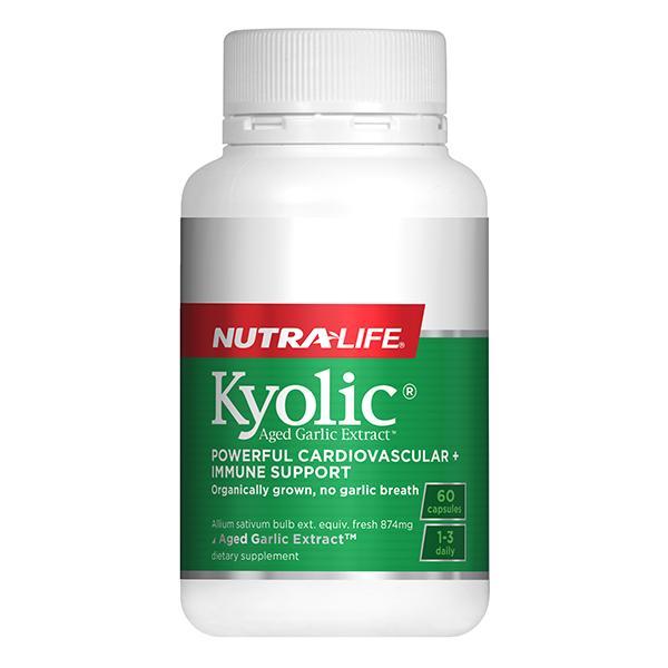 Nutralife Kyolic Aged Garlic Extract High Potency 60 Caps