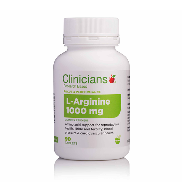 Clinicians L-Arginine 1000mg 90 Tabs