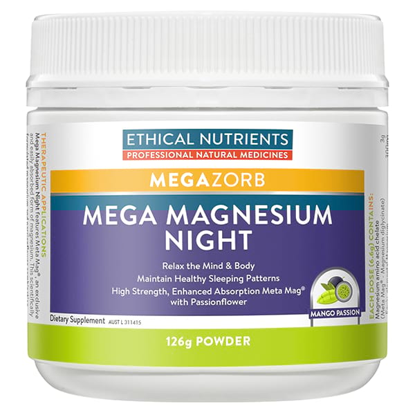 Ethical Nutrients Megazorb Mega Magnesium Night 126g