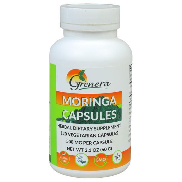 Grenera Moringa Capsules 120 Veggie Caps