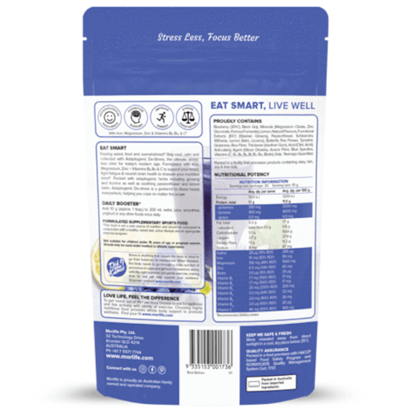 Morlife Adaptogenic De-Stress 200g