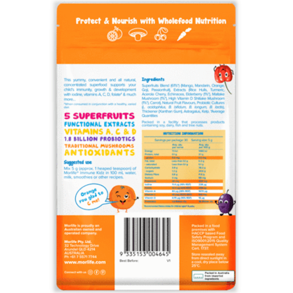 Morlife Junior Immune Kidz 150g