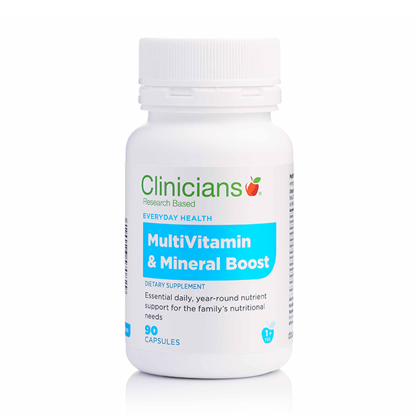 Clinicians MultiVitamin & Mineral Boost 90 Capsules