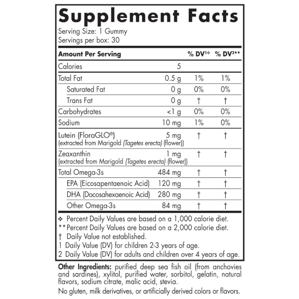 Nordic Naturals Children's Eye Health Gummies x30