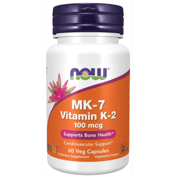 Now Foods Vitamin K-2 MK-7 100mcg 60 Caps