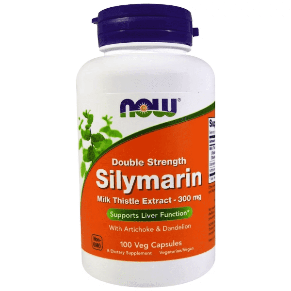 Now Foods Double Strength Milk Thistle 300mg 100 Caps
