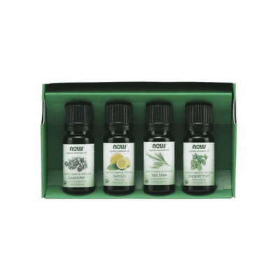 Now Foods Let it Be Organically Organic Essential Oils Kit 4x10ml