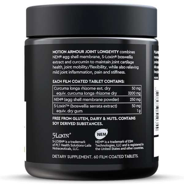 Pillar Performance Motion Armour 60 Tabs