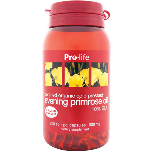 Pro-life Evening Primrose Oil 200 Softgels