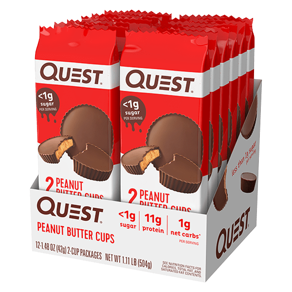 Quest Peanut Butter Cups 42g x12