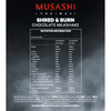 Musashi Shred & Burn Protein 900g