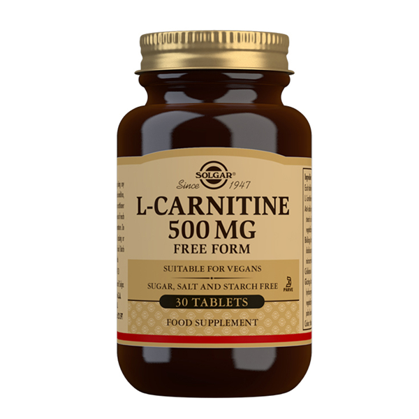 Solgar L-Carnitine 500mg 30 Caps