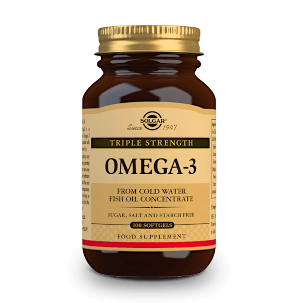 Solgar Triple Strength Omega-3 100 Softgels