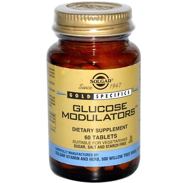 Solgar Gold Specifics Glucose Modulators 60 Vegetable Tablets
