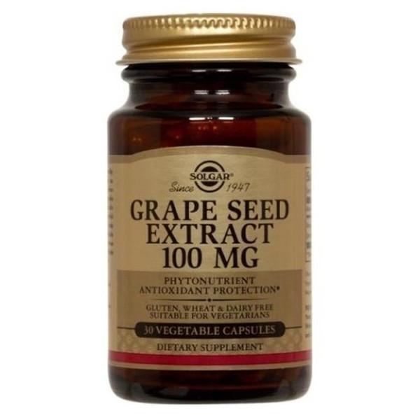 Solgar Grape Seed Extract 100mg 30 Caps