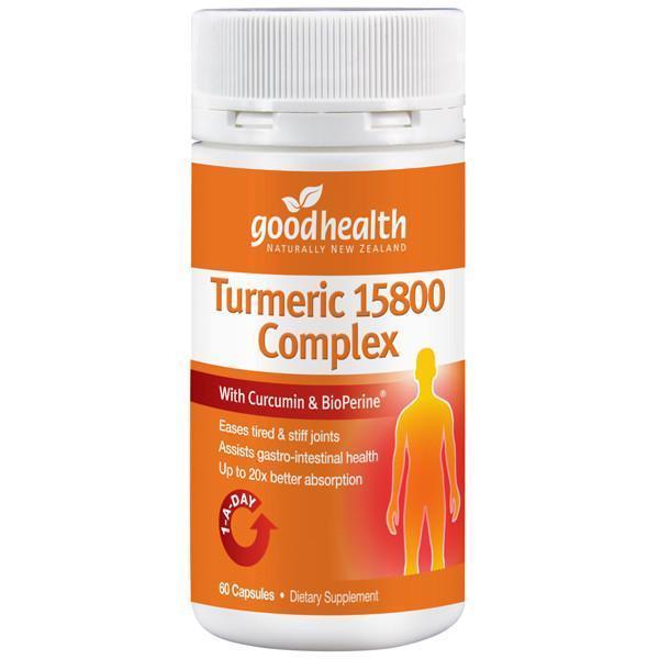Good Health Turmeric 15800 Complex 60 Capsules