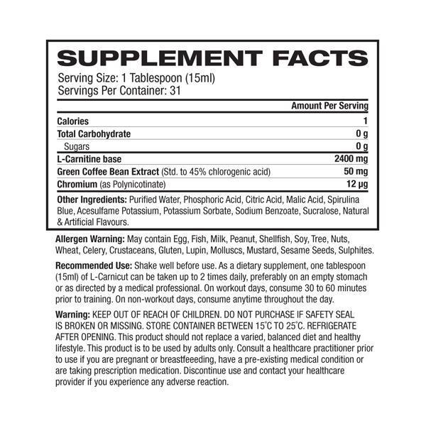 USN L-Carnicut 4000 31 Servings