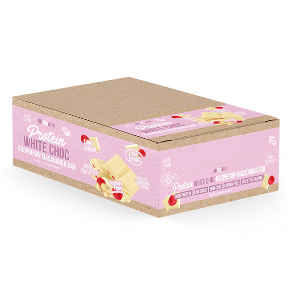 Vitawerx White Choc Bar 35g Box of 12