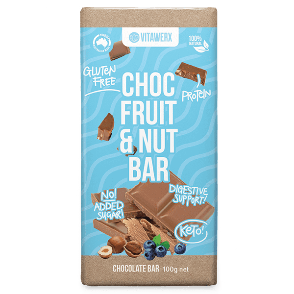 Vitawerx Milk Chocolate Bars 100g x12