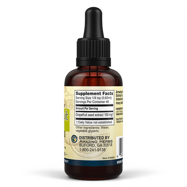 Amazing Herbs Grapefruit Seed Liquid Extract 30ml