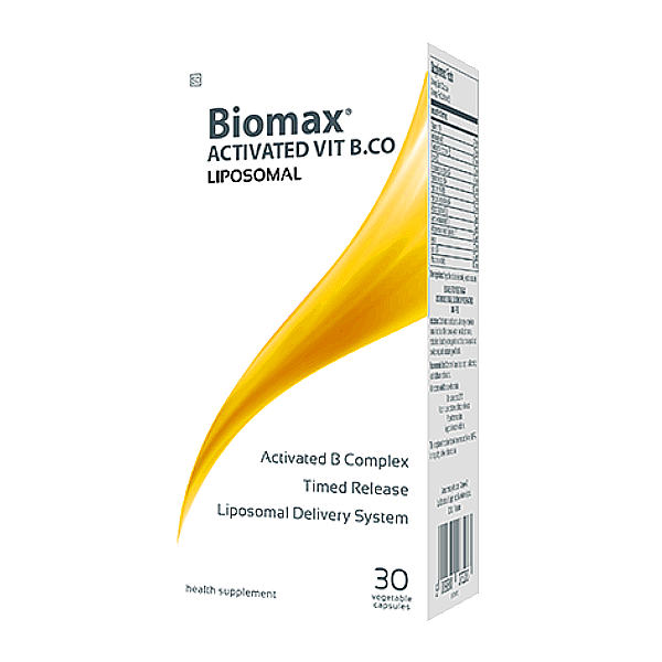 Coyne Biomax Activated B Complex Liposomal 30 Caps