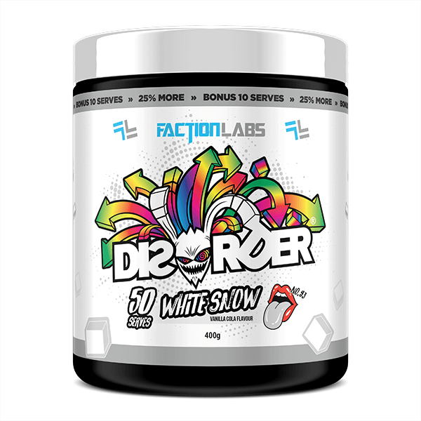 Faction Labs Disorder 50 Serves