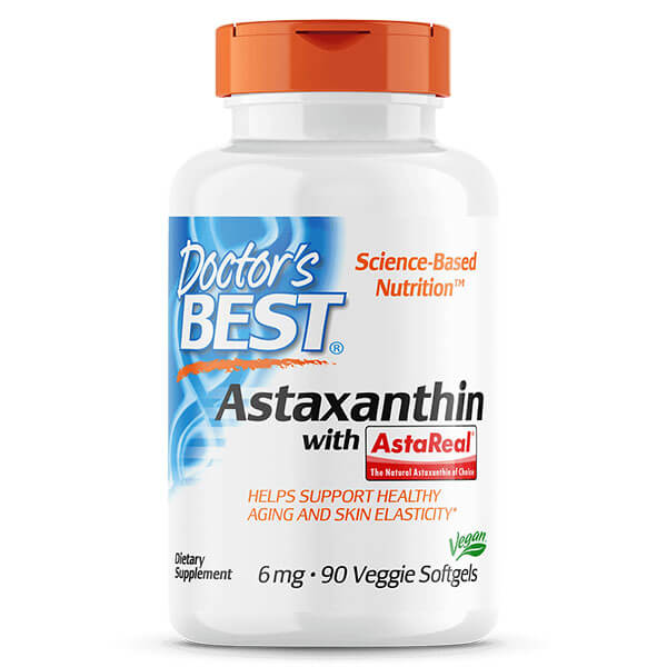 Doctor's Best Astaxanthin 6mg 90 Softgels