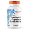 Doctor's Best Betaine HCL Pepsin and Gentian Bitters 120 Capsules