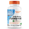 Doctor's Best Fully Active Folate 400mcg 90 Caps ( Fully Active Folate with Quatrefolic® (400mcg DFE) )