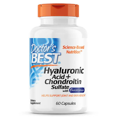 Doctor's Best Hyaluronic Acid with Chondroitin Sulfate 100mg 60 Caps
