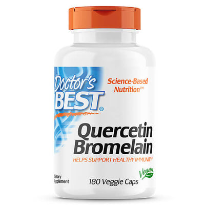Doctor's Best Quercetin Bromelain 180 Veggie Caps