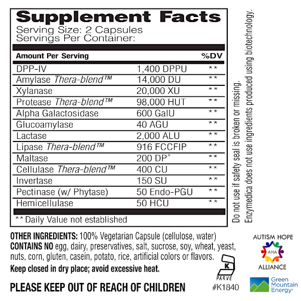 Enzymedica Digest Spectrum 90 Caps