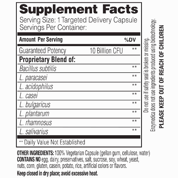 Enzymedica Pro-Bio 30 Caps