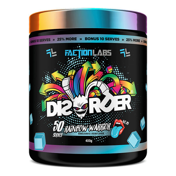 Faction Labs Disorder 50 Serves