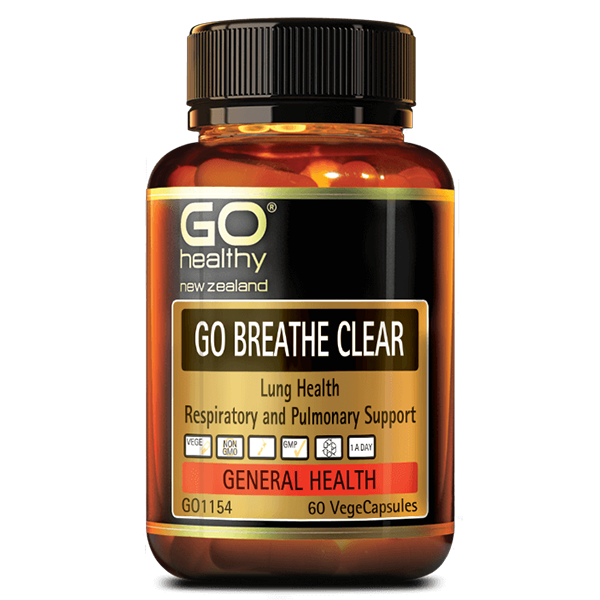 Go Healthy Go Breathe Clear 60 Veggie Caps