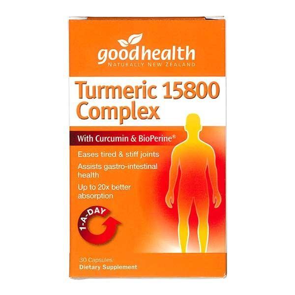 Good Health Turmeric 15800 Complex 30 Capsules