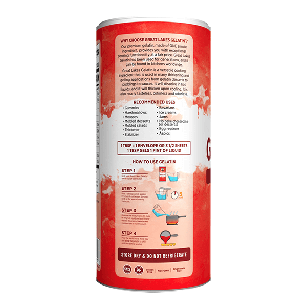 Great Lakes Wellness Pork Gelatin 454g