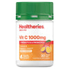 Healtheries Vit C 1000mg with Prebiotics & Probiotics 30 Chewables