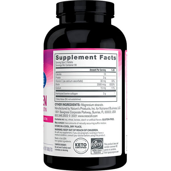 NeoCell Super Collagen + Vitamin C & Biotin 270 Tabs