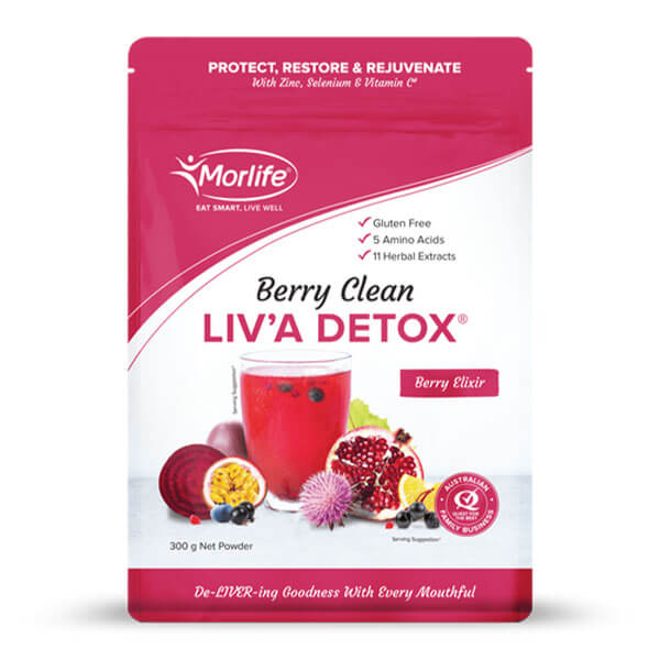 Morlife Berry Clean Liv'a Detox 200g